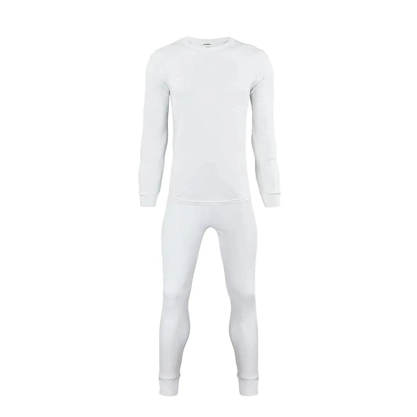 Pijama 100% Algodón Activex Panal Blanco 1