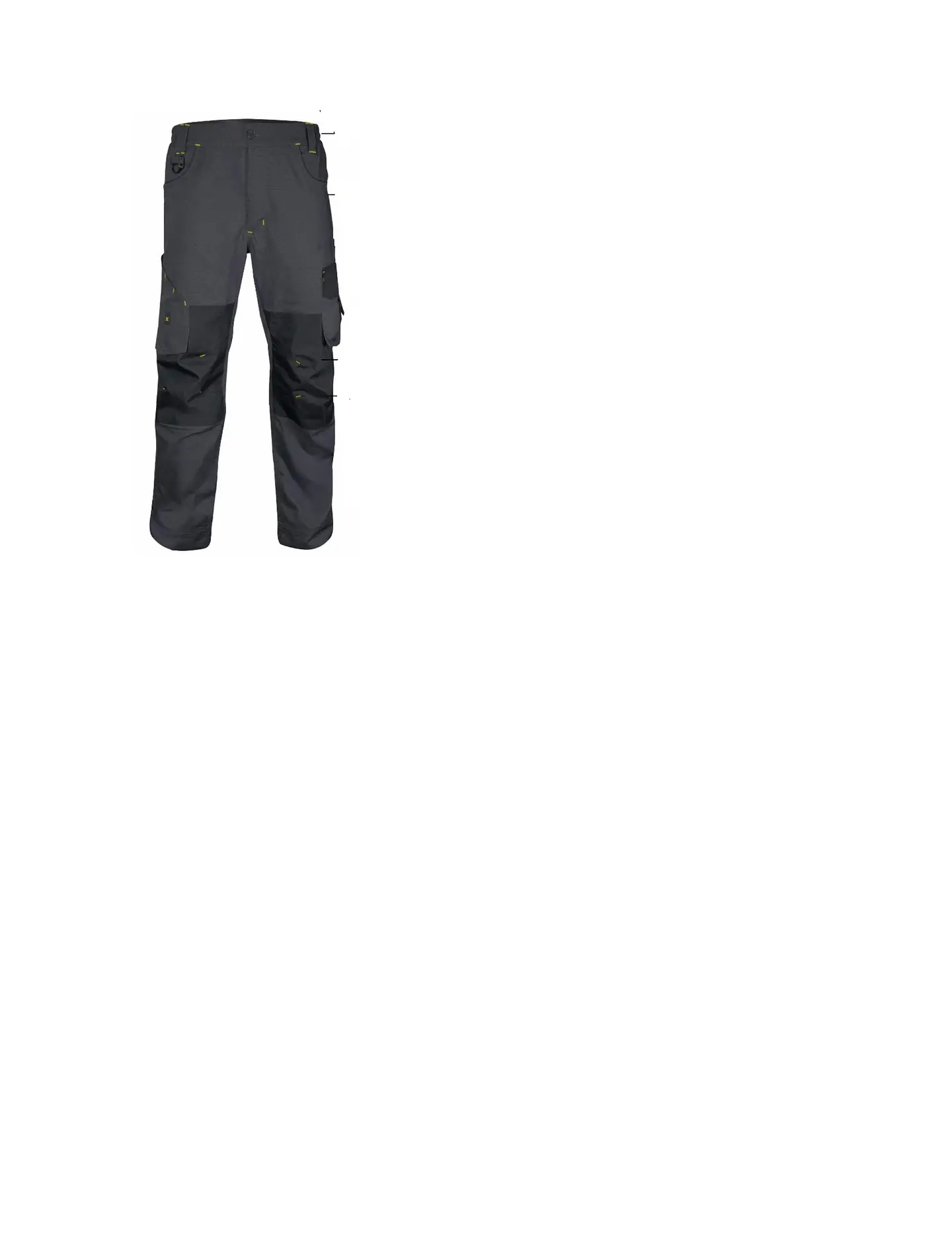 Pantalón Cuyanos Spandex Antiácido Canvas Hombre 1