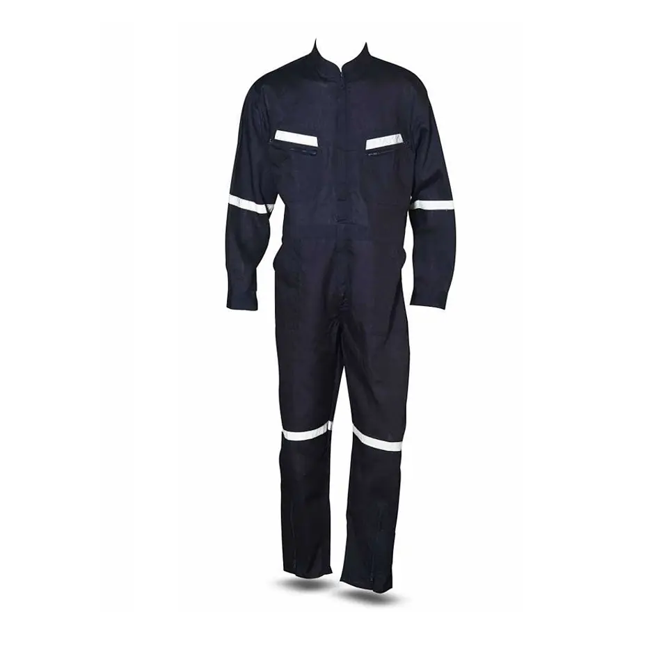 Overol Poplin Black Bull 1