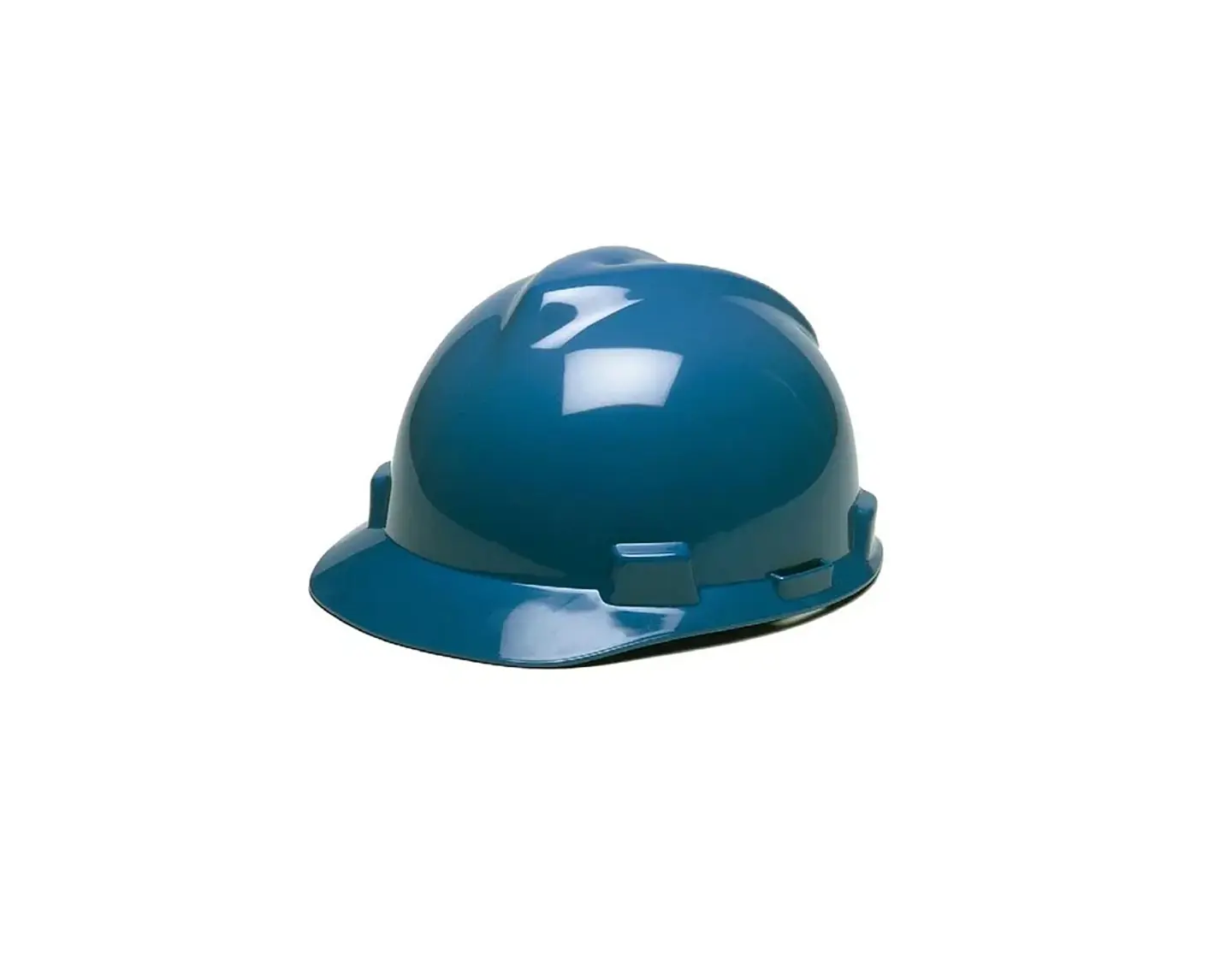 Casco V-Gard Azul (Con Ajuste de Perilla) MSA 1