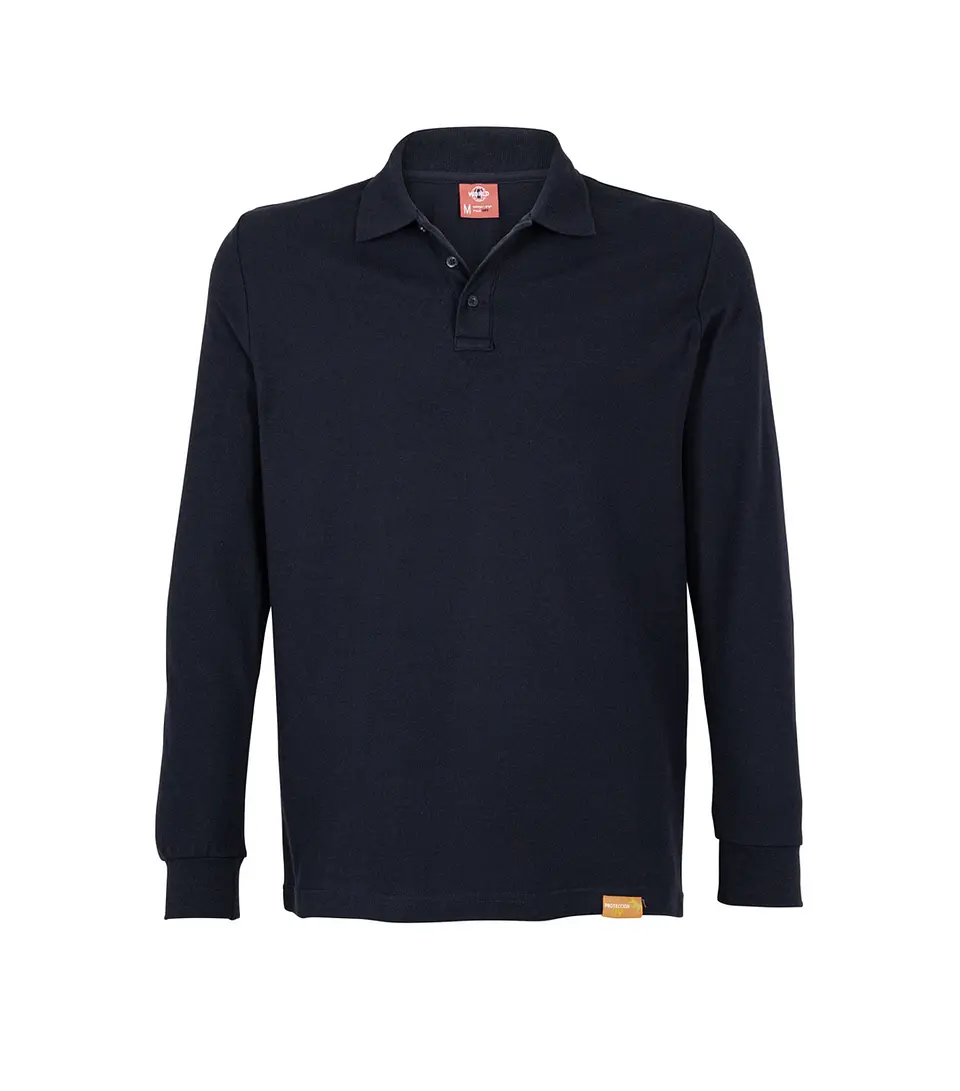 Polera Polo Hombre 60 % Algodón 40 % Poly 5