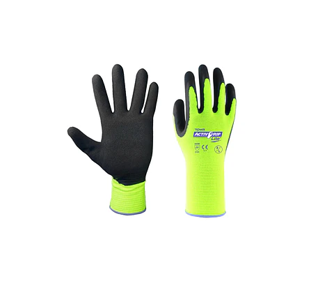Guante Towa 580 Nylon Nitrilo Alta Visibilidad