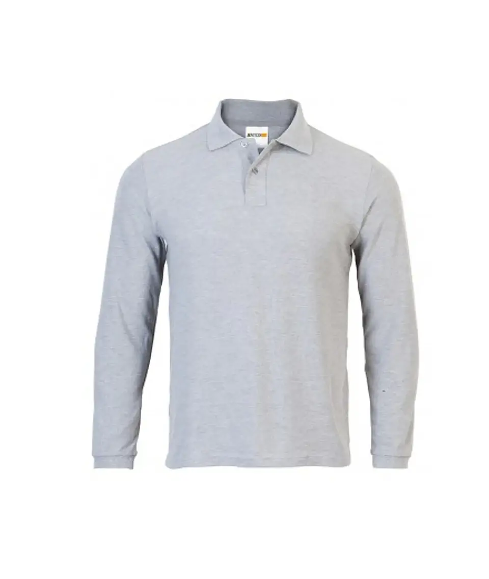 Polera Pique Atox Manga Larga Hombre 3