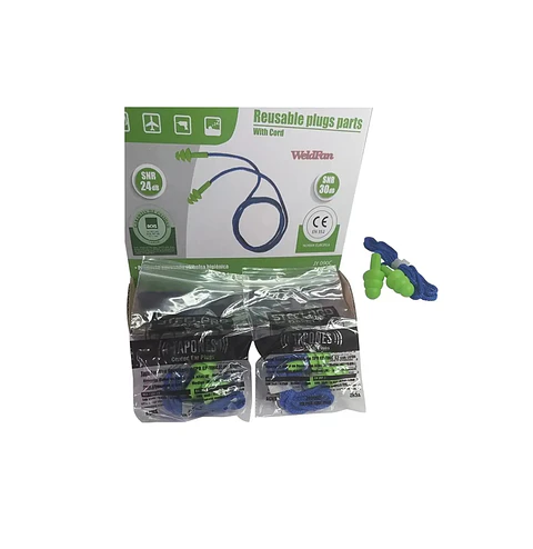 Protector de Oídos Tipo Tapón Caja de 100 Steelpro Formato Bolsa