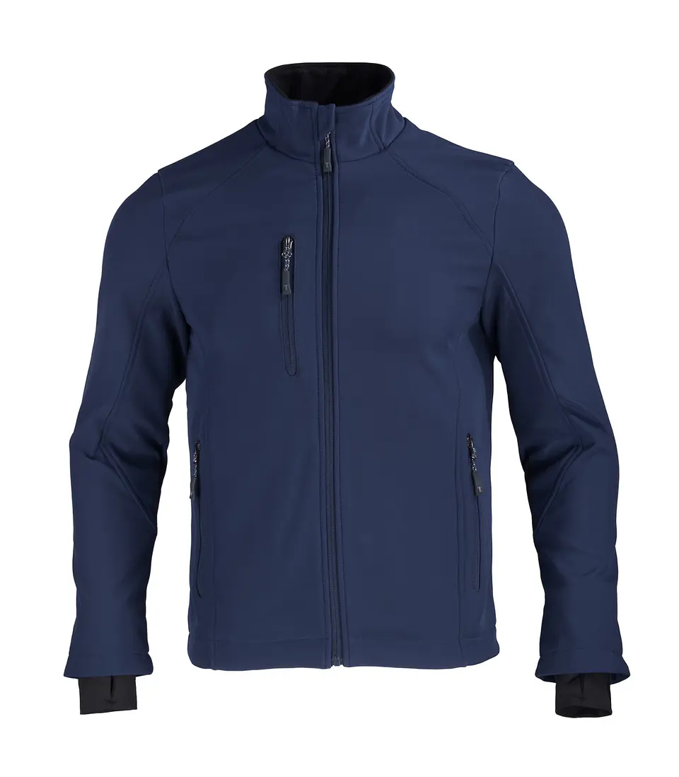 Chaqueta Softshell Rhelmu M/L Hombre 100%Poly 4