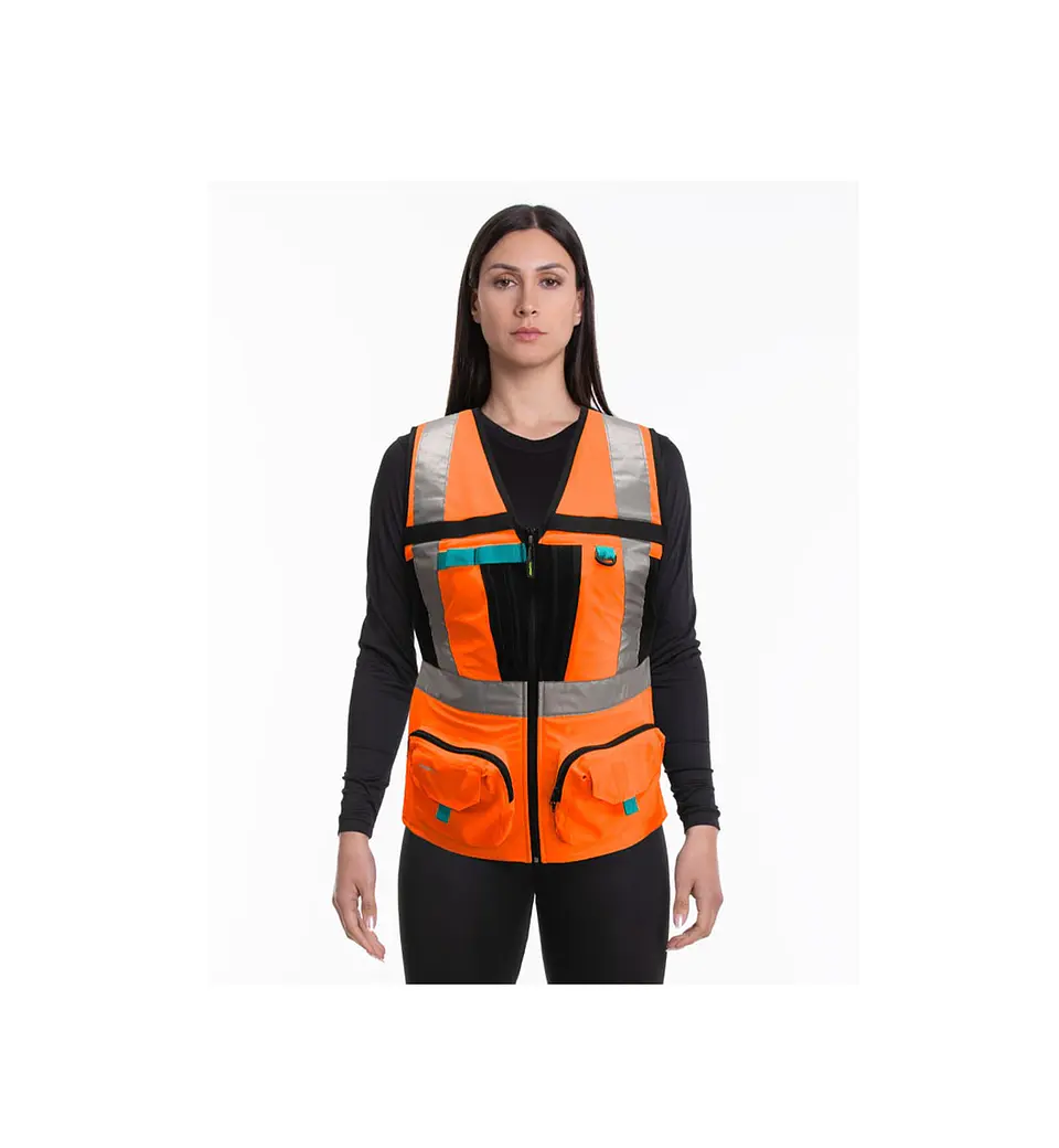 Chaleco Geólogo Alaska Xpert Amarillo Mujer 3