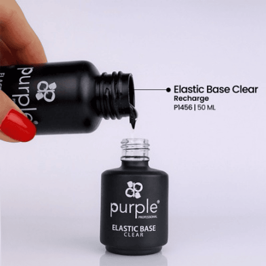 Recarga Elastic Base Purple Clear 50ml