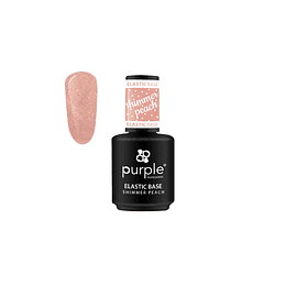 Elastic Base Purple Shimmer Peach 15ml