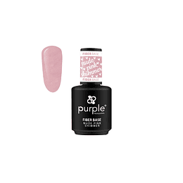 Fiber Base Purple Nude Pink Shimmer 15ml