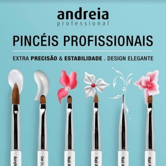 Pincel Andreia Nail Art Acrylic 3D