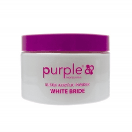 Pó de Acrílico Purple Queen White Bride 50gr