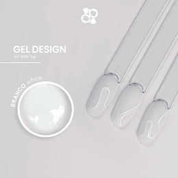 Gel Design White No Wipe Purple
