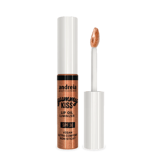Andreia Yummy Kiss – Lip Oil - Bronze Touch 01 - Iluminador de Lábios 