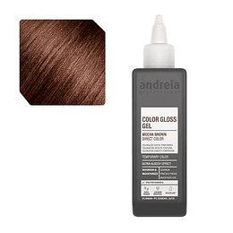 Andreia Color Gloss Gel Direct Color Mocha Brown 200ML