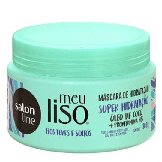 Salon Line Meu Liso Máscara Super Hidratção Côco 300g