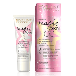 Eveline Magic Skin CC creme corretor de cor 8 em 1