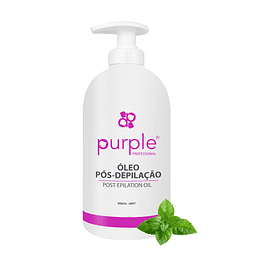 Purple Óleo Pós Depilação Menta 500 ml