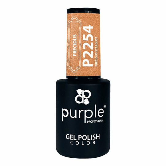Verniz Gel Purple P2254 Precious Stardust glitter