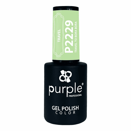 Verniz Gel Purple P2229 Travel to Bora Bora