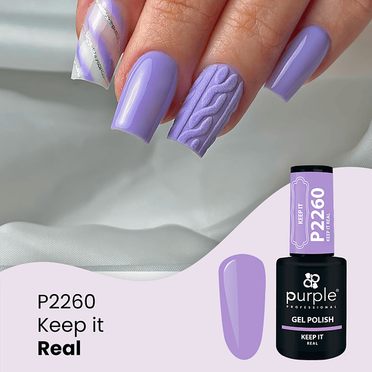 Verniz Gel Purple P2260 Keep It Real