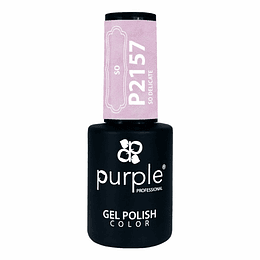 Verniz Gel Purple P2157 So Delicate glitter