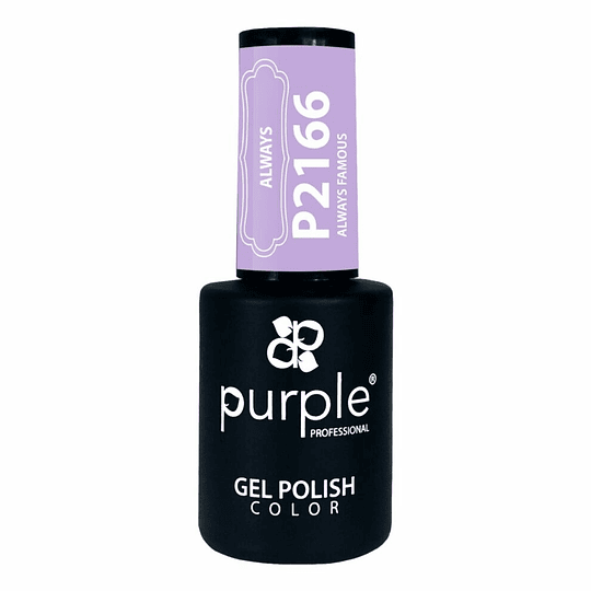 Verniz Gel Purple P2166 Always Famous