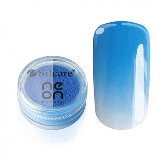 Silcare Pó Néon Azul 3 g