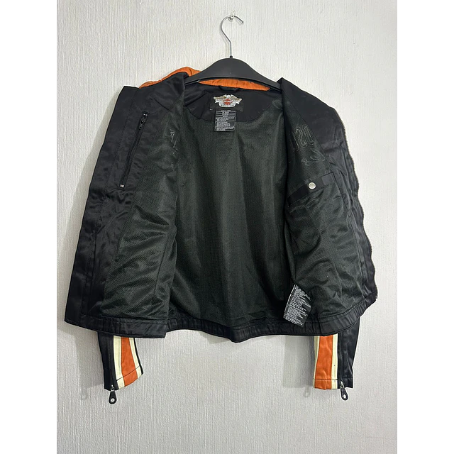 Chaqueta cordura mujer marca Harley Davidson, color negro Talla M 1905 6