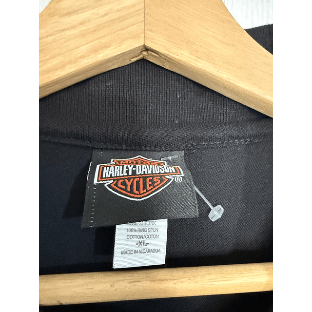 Polera algodón manga corta, hombre marca Harley Davidson, Talla XL 1926 3