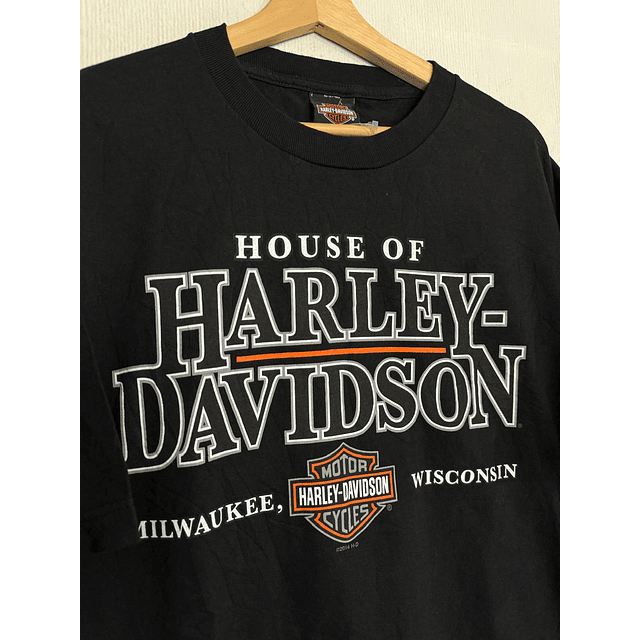 Polera algodón manga corta, hombre marca Harley Davidson, Talla XL 1926 4