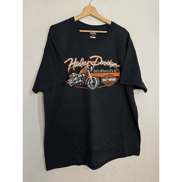 Polera algodón manga corta, hombre marca Harley Davidson, Talla XL 1932 1