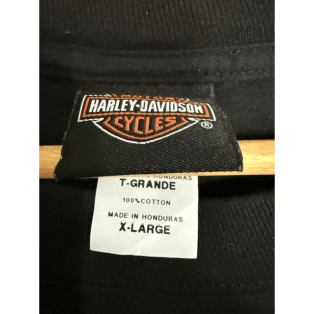 Polera algodón manga larga, hombre marca Harley Davidson, Talla XL 1935 3