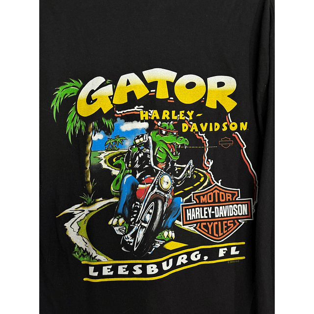 Polera algodón manga larga, hombre marca Harley Davidson, Talla XL 1935 5