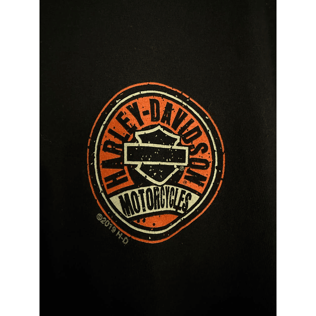 Polera algodón manga larga, hombre marca Harley Davidson, Talla XL 1935 6
