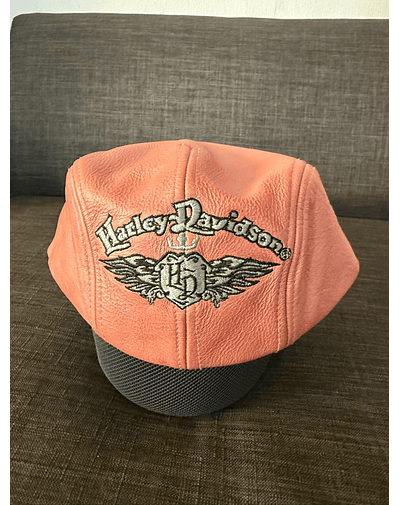 Boina cuero mujer, marca Harley Davidson, Talla XL 1940