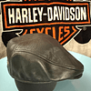 Boina cuero marca Harley Davidson, color negro Talla XS 1943 2