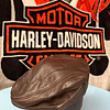 Boina cuero marca Harley Davidson, color café Talla M 1945 5