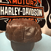 Boina cuero marca Harley Davidson, color café Talla M 1945 2