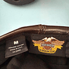 Boina cuero marca Harley Davidson, color café Talla M 1945 6
