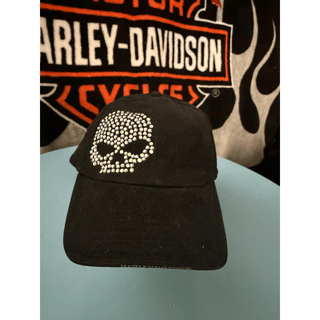Gorro mujer marca Harley Davidson, talla ajustable 1947 1