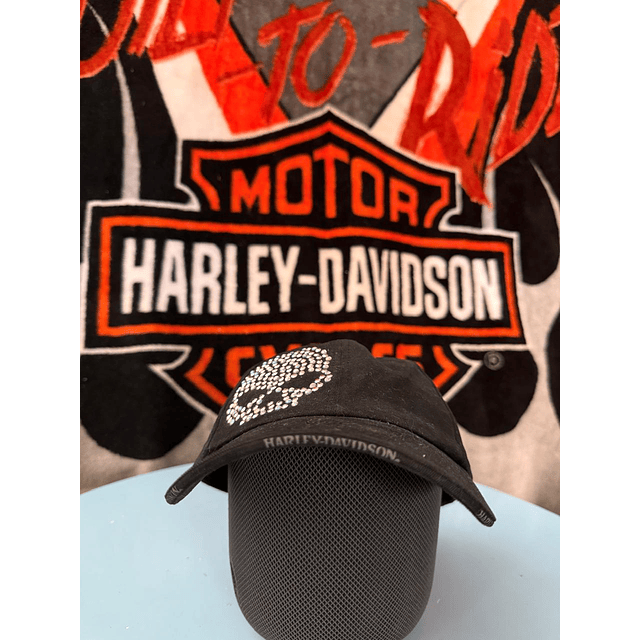 Gorro mujer marca Harley Davidson, talla ajustable 1947 7