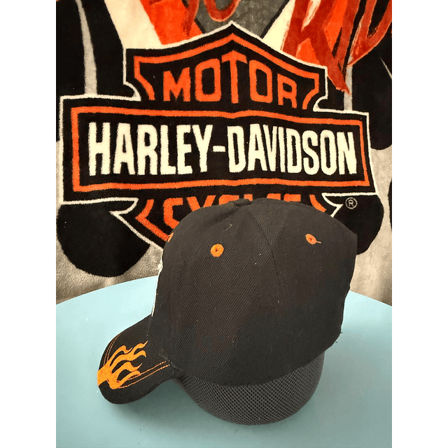 Gorro mujer marca Harley Davidson, talla ajustable 1948 4