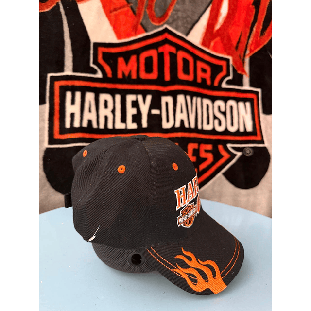 Gorro mujer marca Harley Davidson, talla ajustable 1948 6