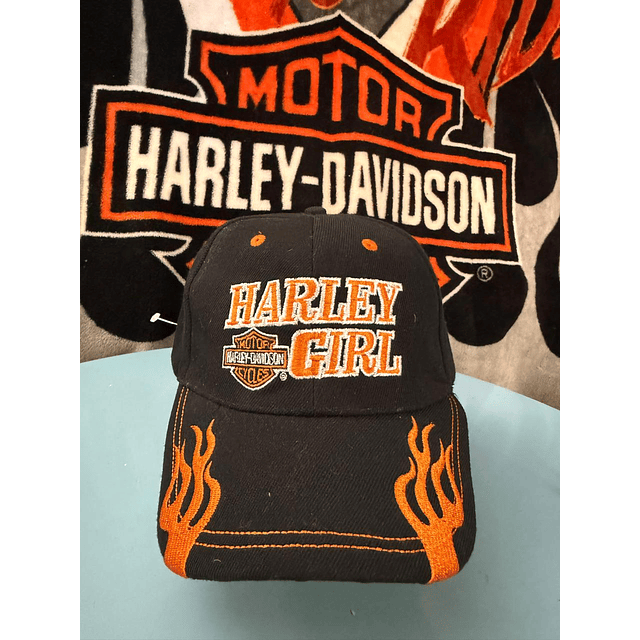 Gorro mujer marca Harley Davidson, talla ajustable 1948 1