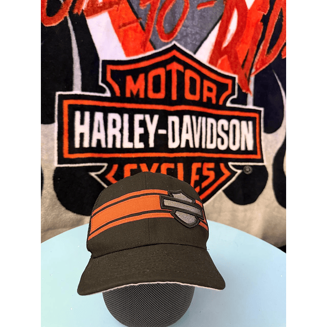 Gorro reciclado New Era Harley Davidson talla ajustable 1949 1