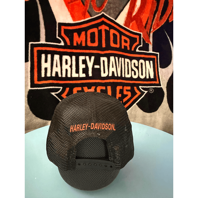 Gorro reciclado New Era Harley Davidson talla ajustable 1949 2