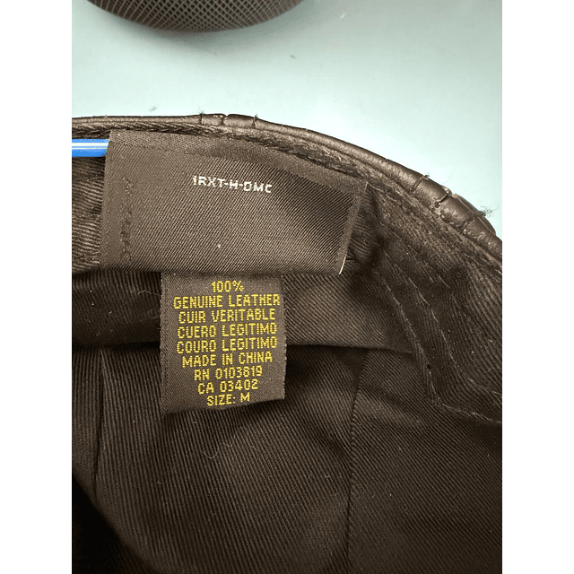 Boina cuero marca Harley Davidson, color negro Talla M 1950 3