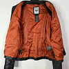 Chaqueta cuero marca Harley Davidson, color negro talla L 1952 7