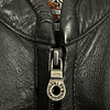  Chaqueta cuero casual marca Harley Davidson, color negra, Talla L 1953  6