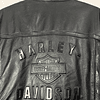  Chaqueta cuero casual marca Harley Davidson, color negra, Talla L 1953  7